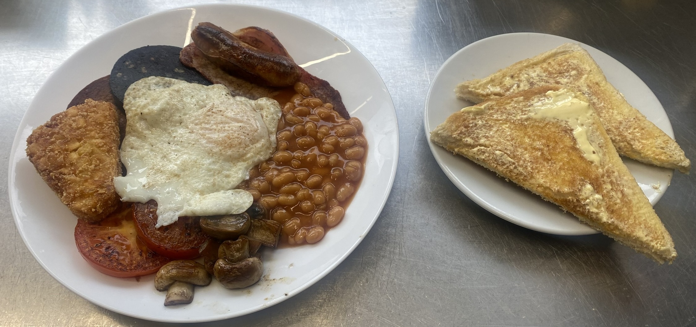 Inside Butty Style Cafe